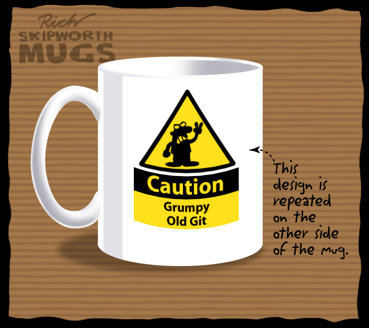 grumpy haz mug